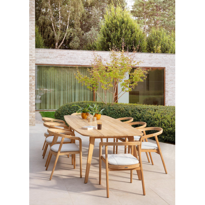 Lacrima tuintafel in teak - L 255 x B 115 x H 75 cm