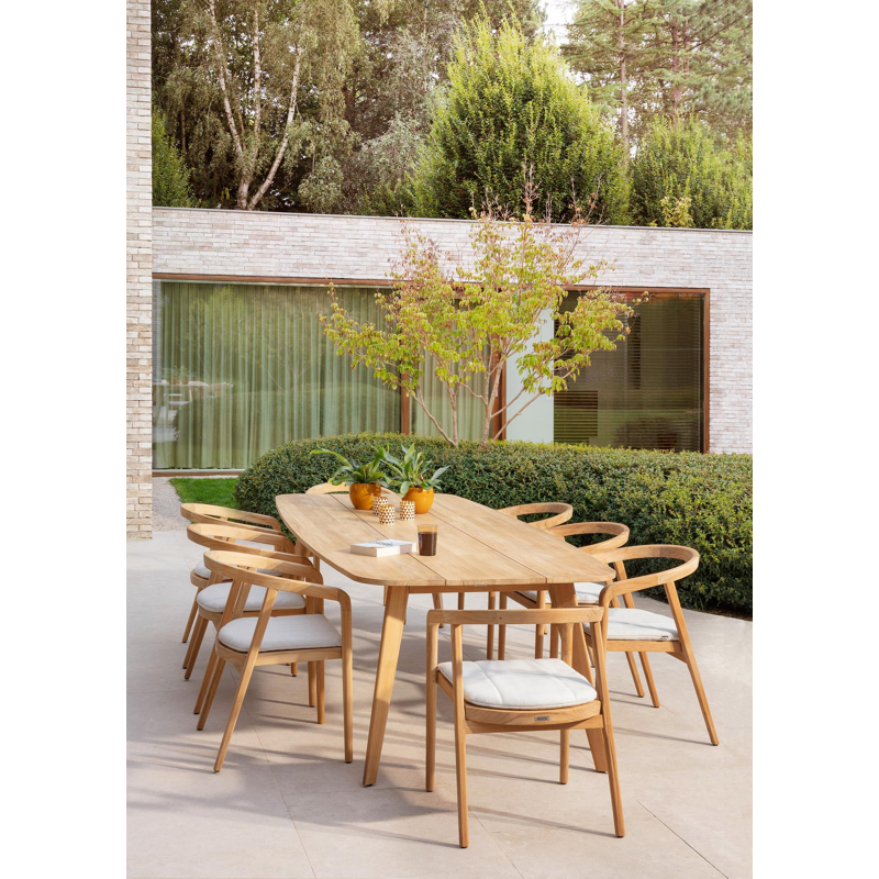 Lacrima tuintafel in teak - L 255 x B 115 x H 75 cm