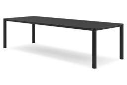 Rechthoekig afgerond - L 290 x B 110 x H 75 cm