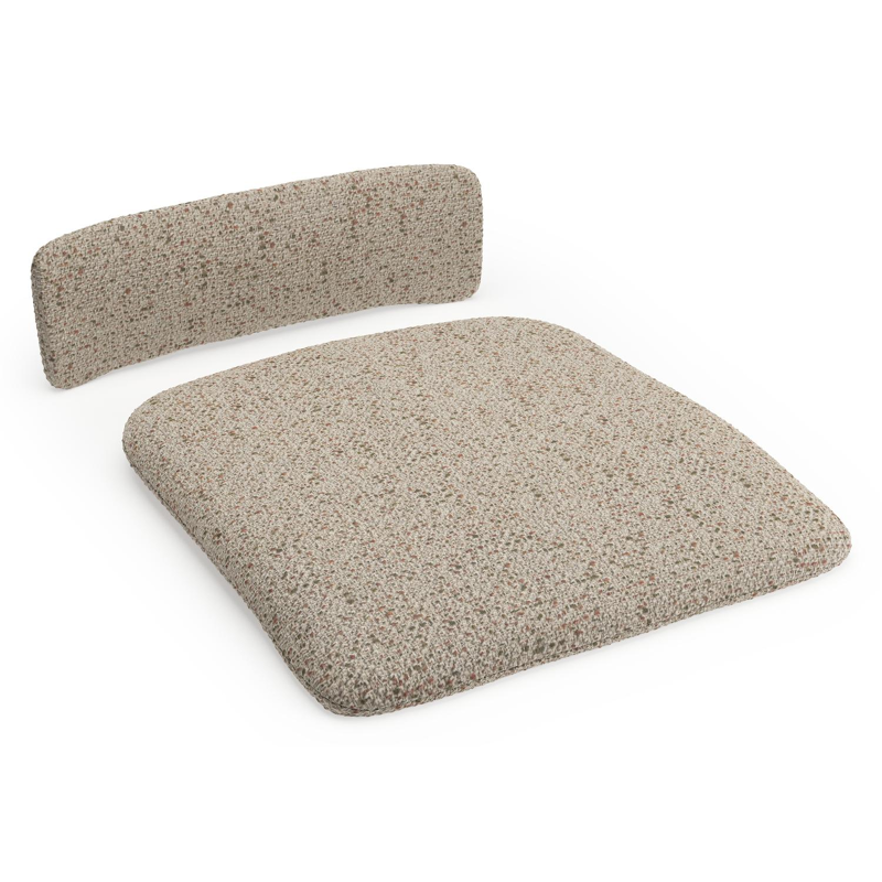 Coussin de chaise (siège et dos) Donato en All Weather Cosytica bora jungle