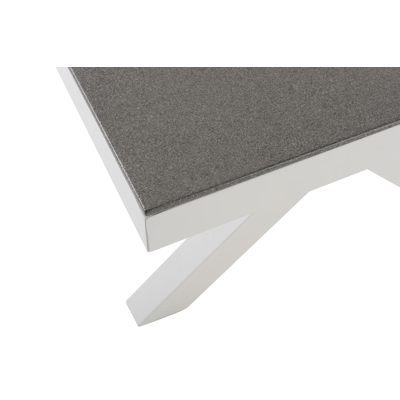 Bahia tuinset - - tafelblad in spraystone - met 8  tuinstoelen