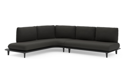 Chaise longue rechts + 2-zit