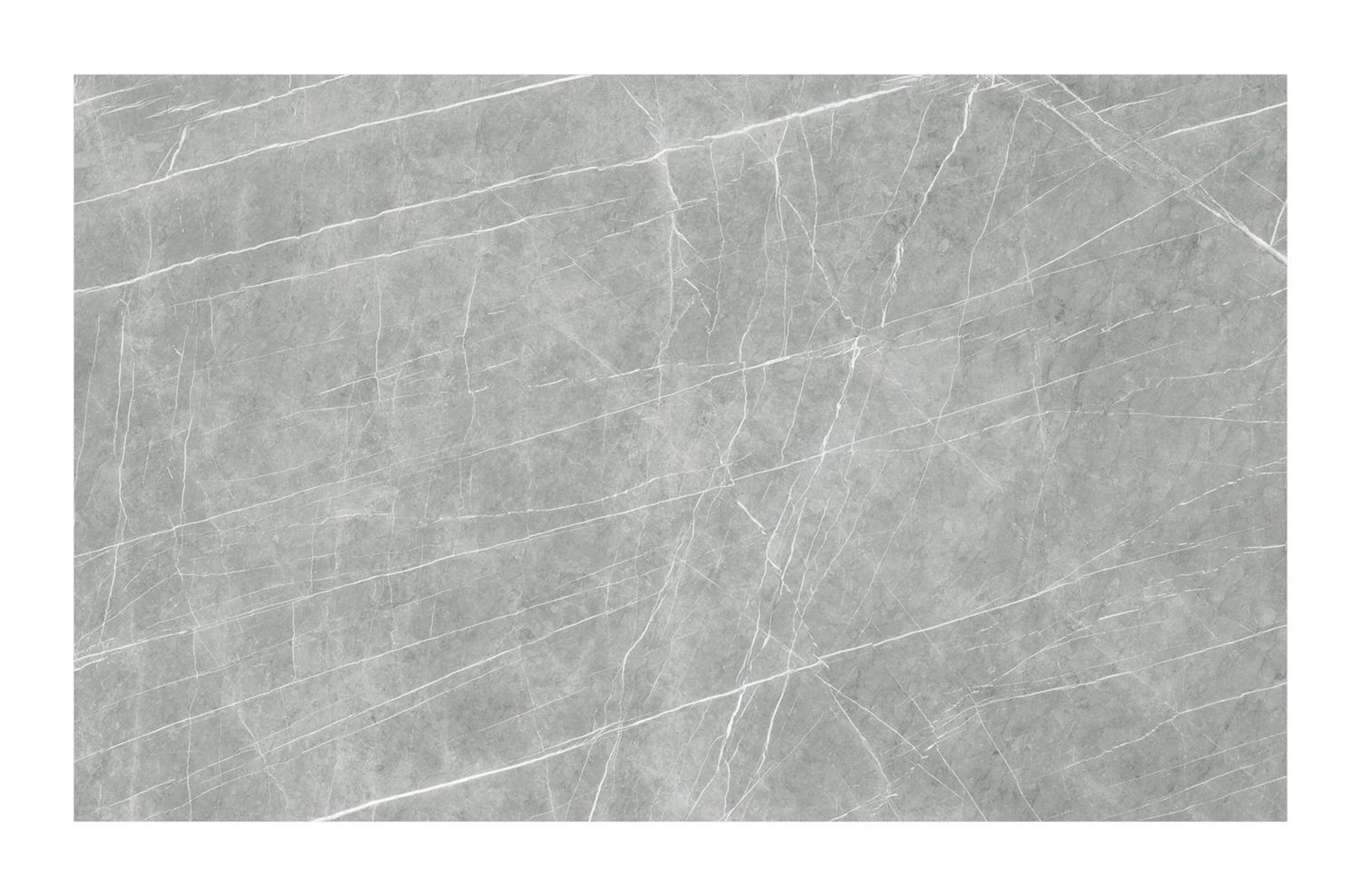 Nano tuintafel in wit aluminium en volkeramiek zaha stone - L 240 x B 148 x H 73 cm