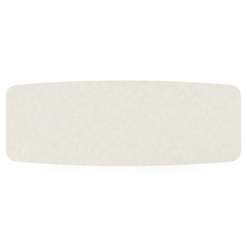 Table de jardin Pagino en aluminium noir et céramique pleine shilin - Lg 315 x Larg. 115 x H 74 cm