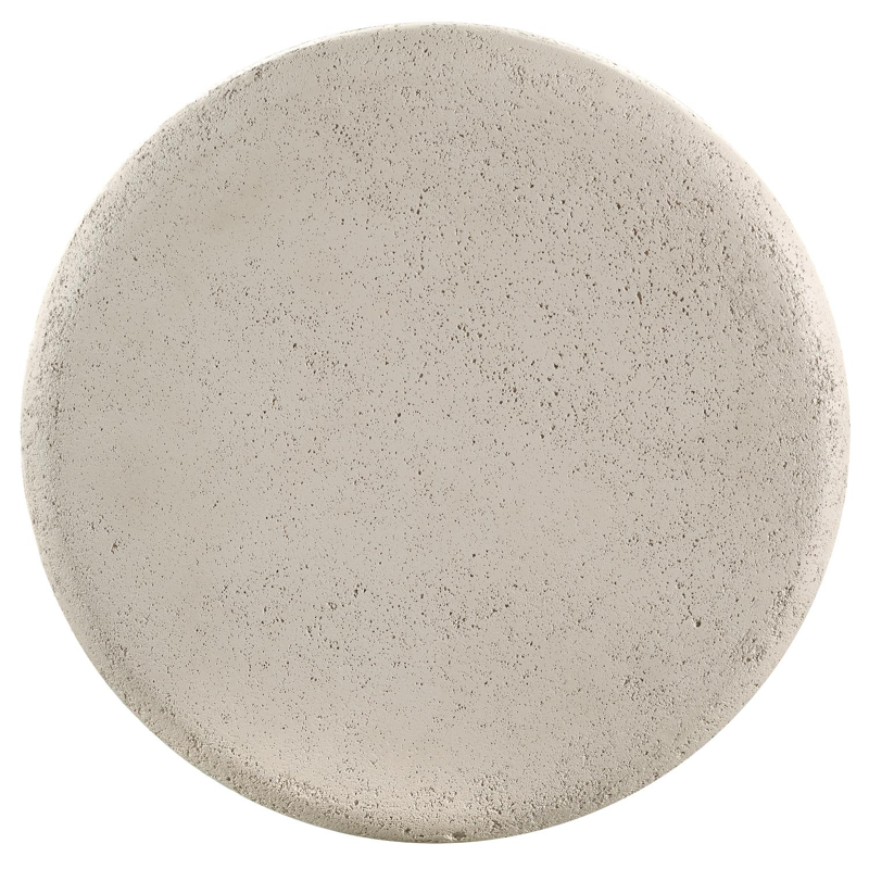 Globo bijzettafel in beige beton beige - Dia. 40 x H 40 cm