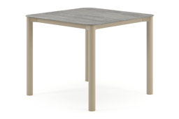 Afgerond vierkant - L 90 x B 90 x H 75 cm