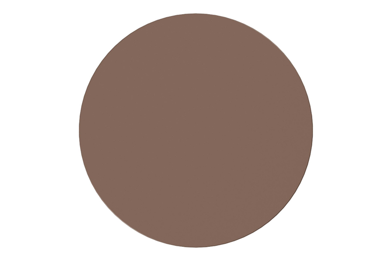 Bomero bijzettafel in taupe aluminium - Dia. 34.3 x H 46 cm