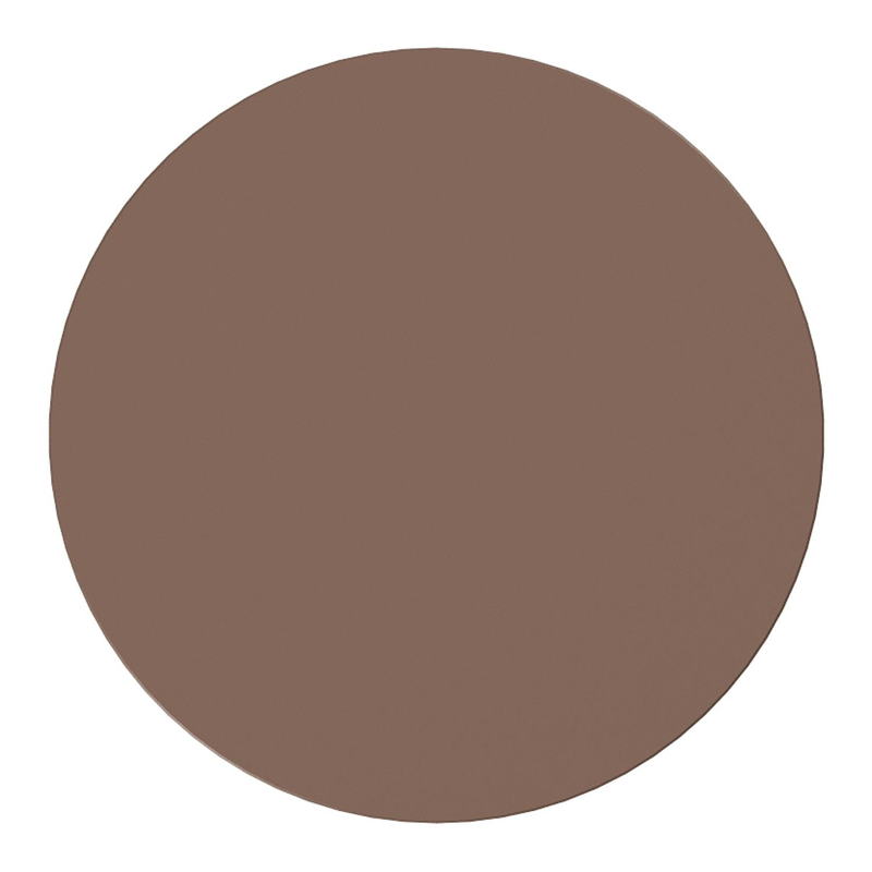 Table d’appoint Bomero en aluminium taupe - Diam. 34,3 x Haut. 46 cm