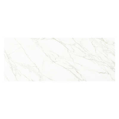 Cesano tuintafel in wit aluminium en volkeramiek calacatta - L 280 x B 110 x H 75 cm