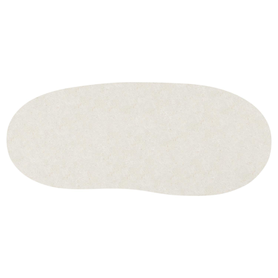 Amico tuintafel organisch in beige aluminium en volkeramiek Shilin - L 280 x B 120 x H 73.5 cm