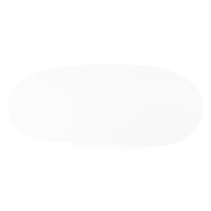 Organo tuintafel organisch in beige aluminium en volkeramiek Arctic White - L 280 x B 120 x H 74 cm