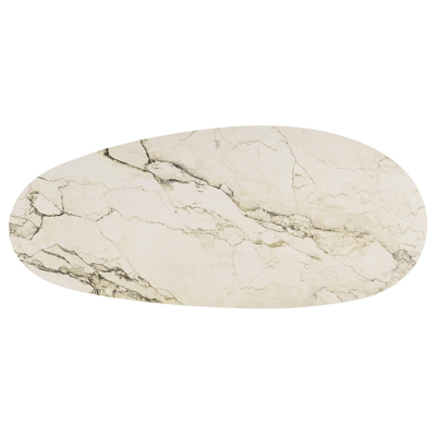 Amico tuintafel mango in beige aluminium en volkeramiek Colorado Dunes - L 320 x B 140 x H 73.5 cm