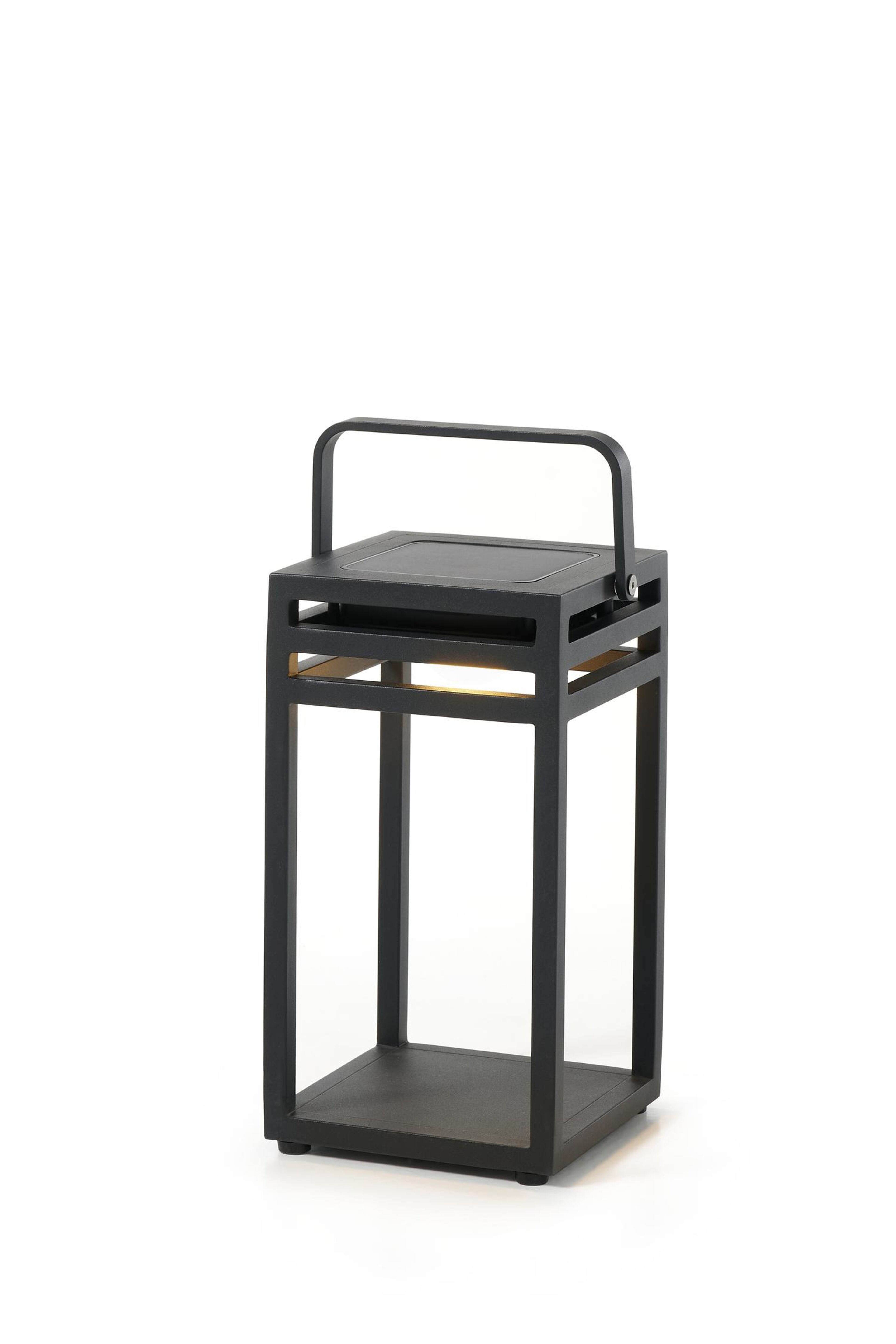 Lampe solaire d'extérieur à LED Vesper - noir