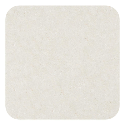 Amico low dining tuintafel afgerond vierkant in zwart aluminium en volkeramiek Shilin - L 148 x B 148 x H 61 cm