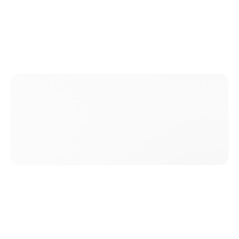 Orso tuintafel rechthoekig afgerond in zwart aluminium en volkeramiek Arctic White - L 240 x B 100 x H 73.5 cm