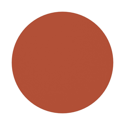 Lucca bijzettafel  in roestbruin aluminium - Dia. 50 cm