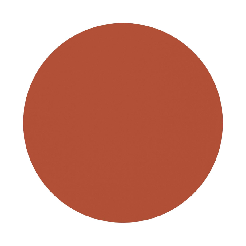 Lucca bijzettafel  in roestbruin aluminium - Dia. 50 cm