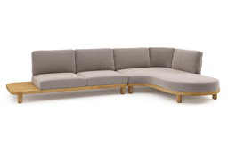 Chaise longue gauche + 2-pl