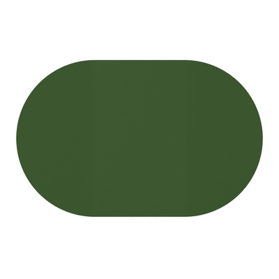 Teramo kantelbare tuintafel rechthoekig afgerond in groen aluminium - L 110 x B 70 x H 74 cm