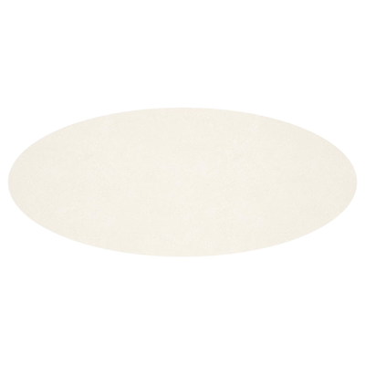 Pamplona ensemble de jardin ovale en aluminium noir en sintered stone crema minerale avec 8 chaises de jardin Zamora