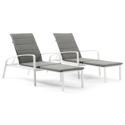 Asti ligbedkussen weather+ softtouch grijs