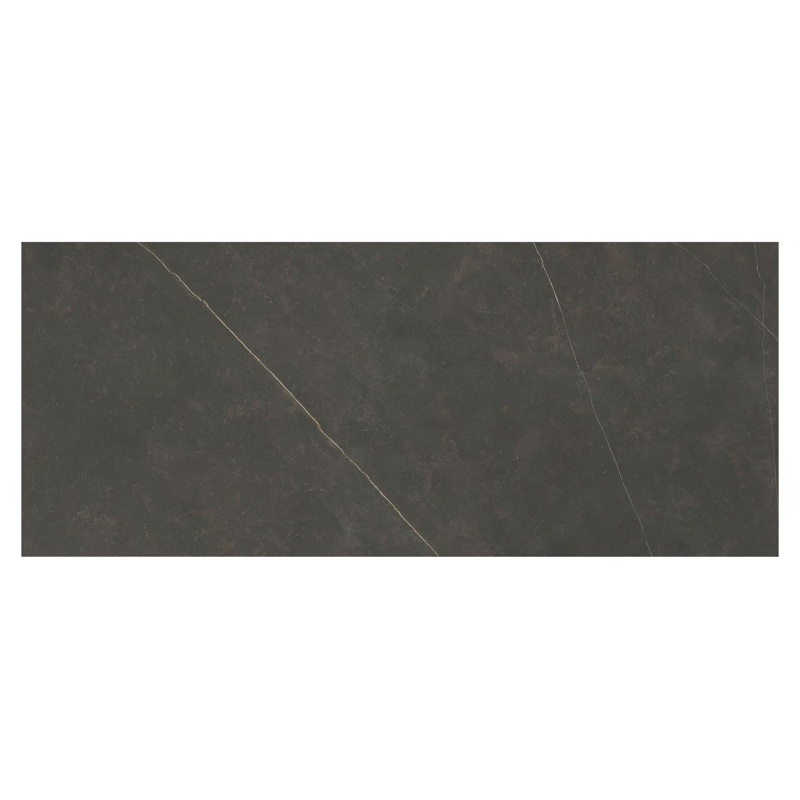 Como tuintafel in zwart aluminium en volkeramiek calatorao - L 240 x B 100 x H 75 cm