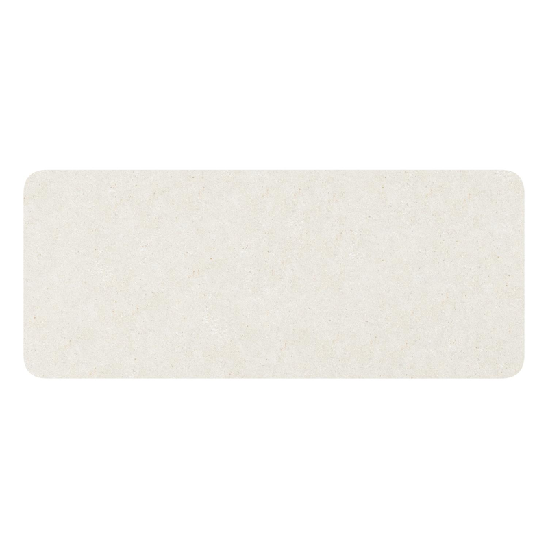 Orso tuintafel rechthoekig afgerond in wit aluminium en volkeramiek shilin - L 240 x B 100 x H 73.5 cm