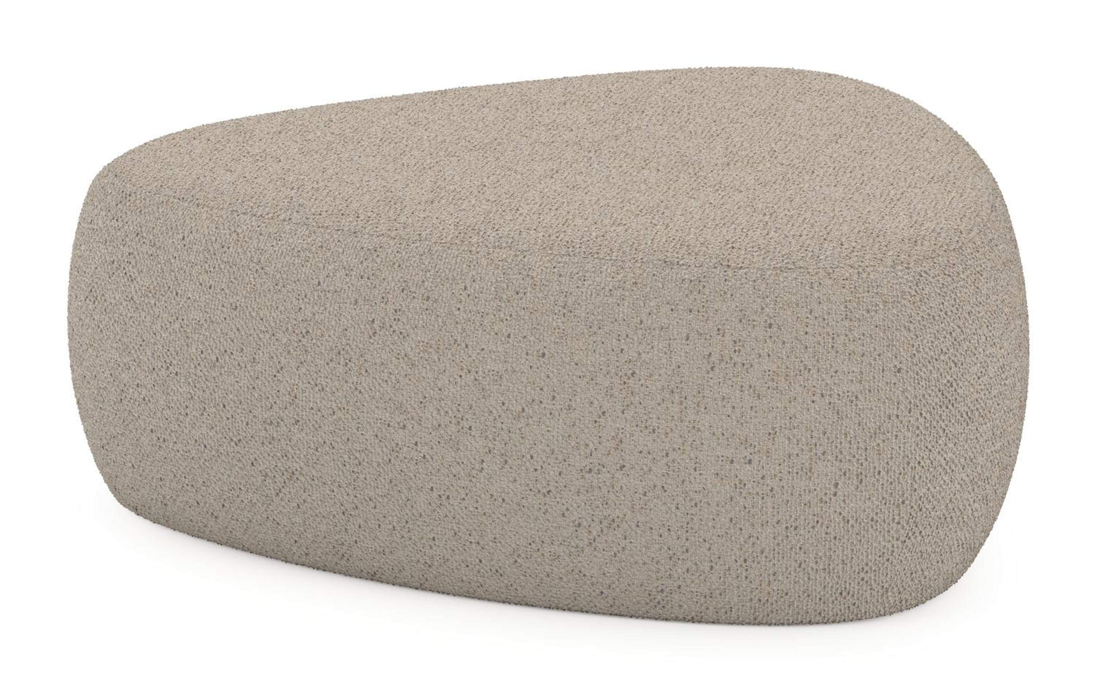 Masso poef in bora desert all weather cosytica - B 90 x D 90 x H 35 cm