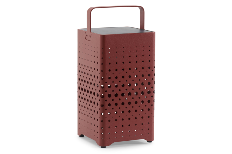 Maro lamp rood 33 cm