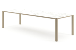 Rechthoekig afgerond - L 290 x B 110 x H 75 cm