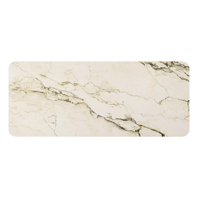 Orso tuintafel rechthoekig afgerond in zwart aluminium en volkeramiek colorado dunes - L 240 x B 100 x H 73.5 cm