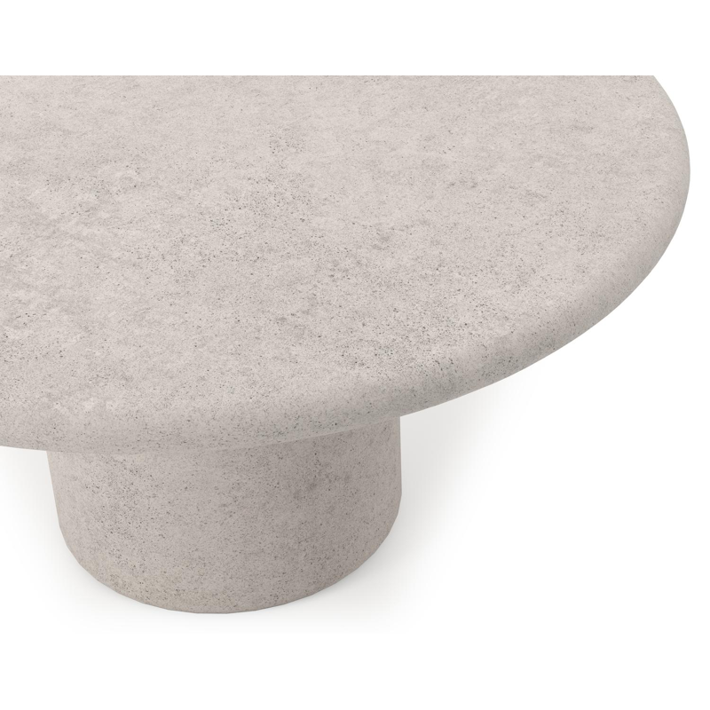 Lomo tuintafel in beton beige - Dia. 150 cm