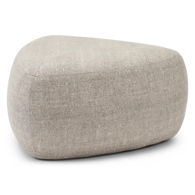 Masso lounge poef in chartres pewter all weather sunbrella® luxe - B 60 x D 60 x H 35 cm