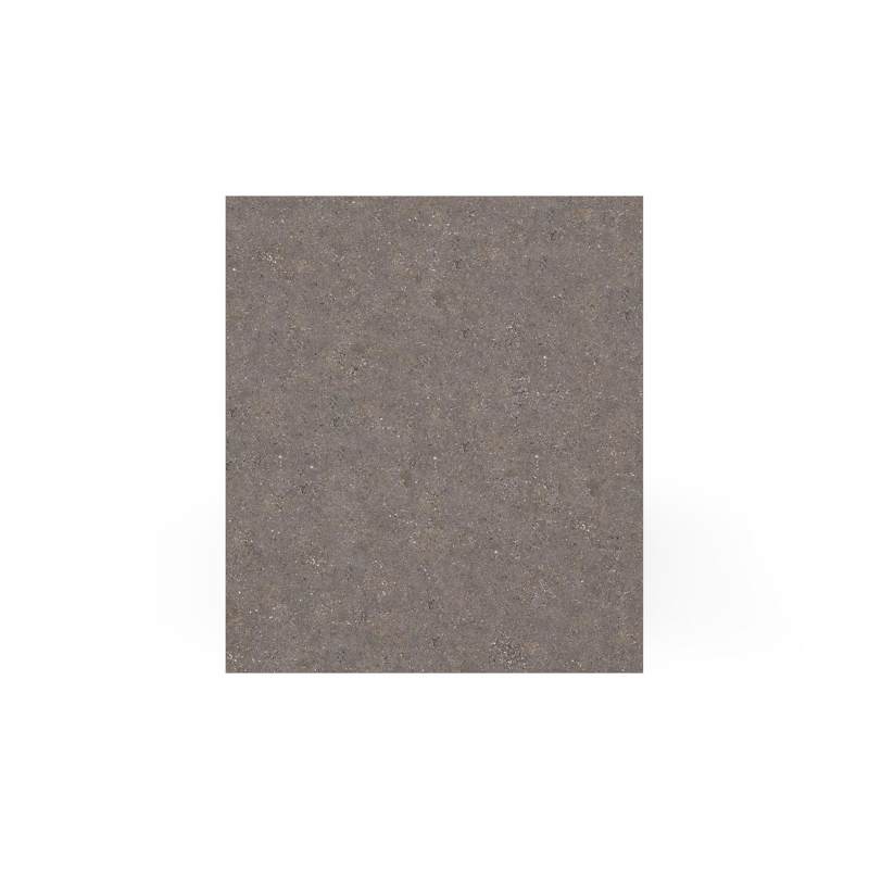 Como loungetafel rechthoekig in wit aluminium en volkeramiek Wulong - L 70 x B 80 x H 20 cm