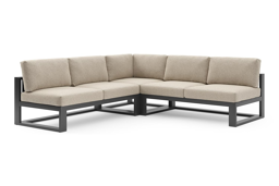 2-zit + corner + 2-zit met open einde