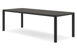 Rechthoekig afgerond - L 240 x B 100 x H 75 cm