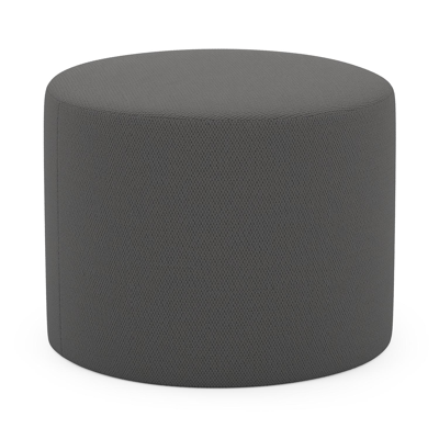 Pouf Masso arrondis en lopi shadow All weather sunbrella® luxe - Diam. 55 x Haut. 40 cm