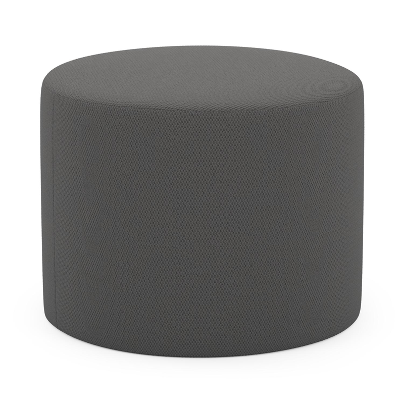 Ronde Masso poef in lopi shadow all weather sunbrella® luxe - Dia. 55 x H 40 cm