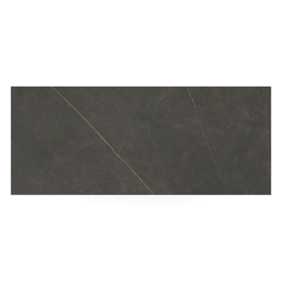 Table de jardin Cesano en aluminium noir et céramique pleine calatorao - Lg 240 x Larg. 100 x H 75 cm