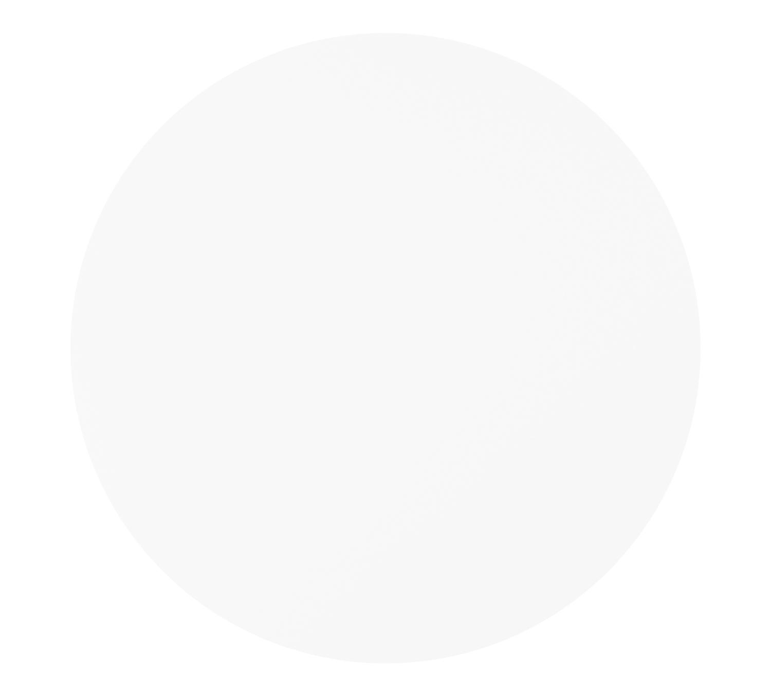 Fano tuintafel rond in wit aluminium - Dia. 110 x H 75 cm