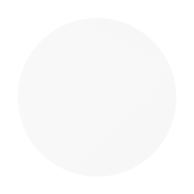 Fano tuintafel rond in wit aluminium - Dia. 110 x H 75 cm