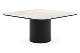 Afgerond vierkant - L 148 x B 148 x H 73.5 cm