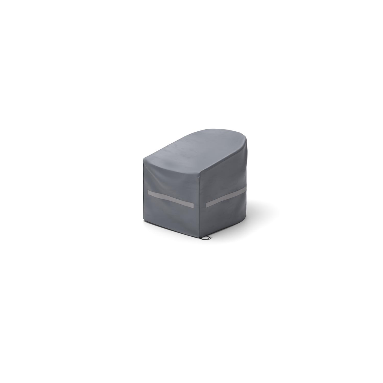 Housse Protection Fauteuil Jardin Medium Confort HBCOLLECTION - Imperméable Noir Anti-UV Pluie Gel
